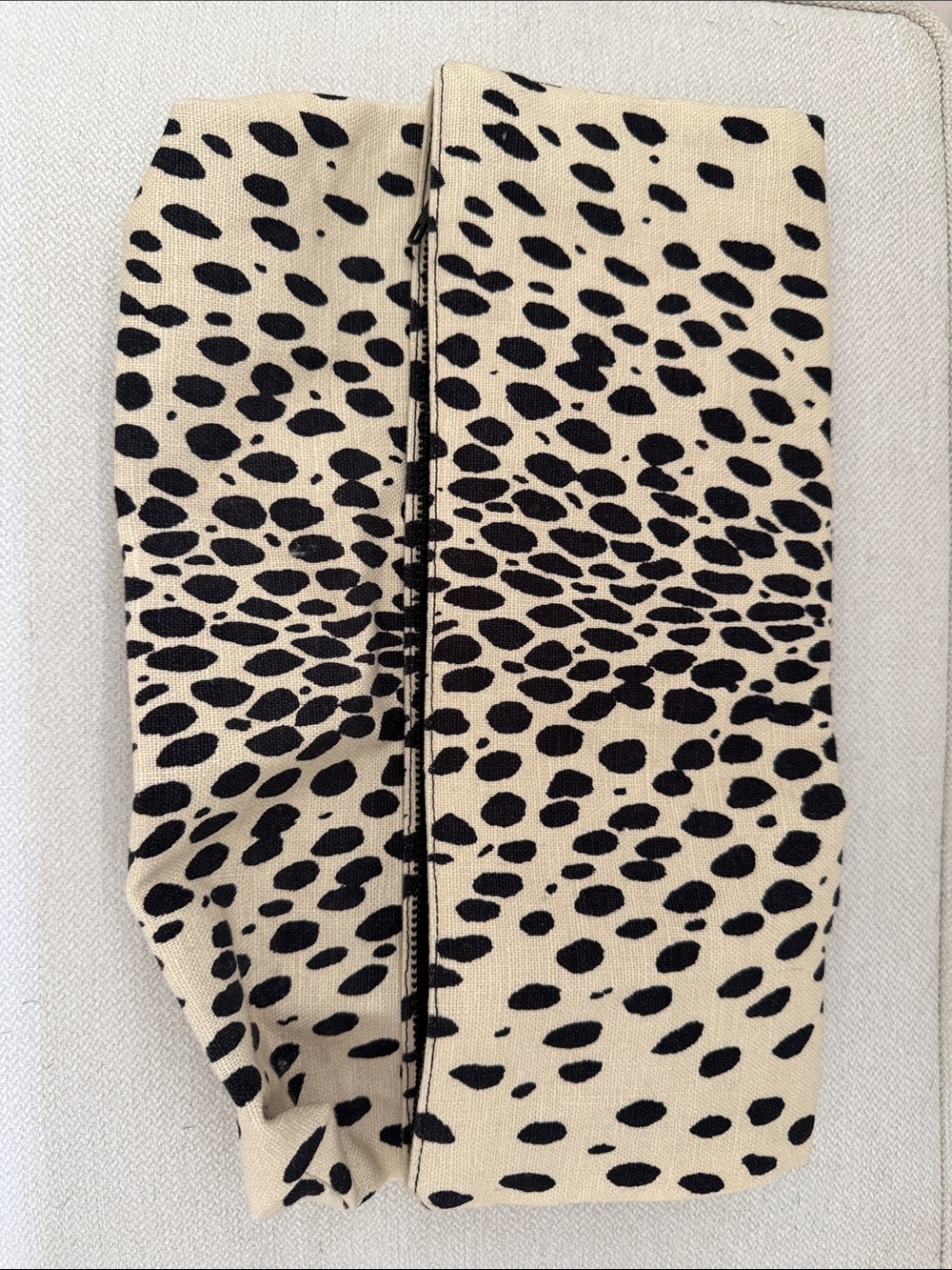 Emerson Fry Black on Cream Animal-Print Kids Skirt